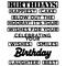 6 Pack: Birthday Sentiments Cutting Die Set by Recollections™